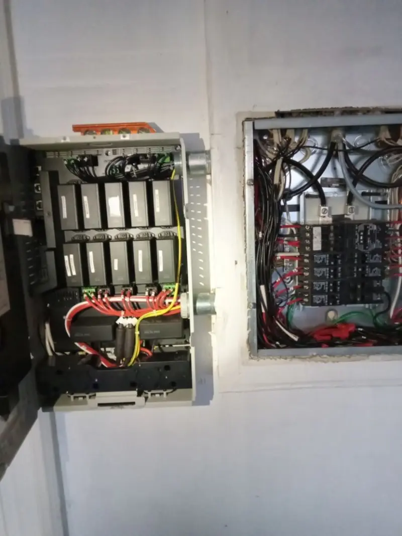 Electrical panel upgrade completed for Security Camera Wiring in Helena Valley Northwest